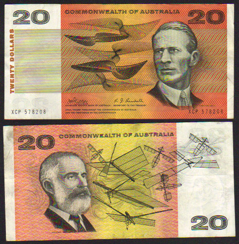 1968 Australia $20 Phillips/Randall (VF) L000428